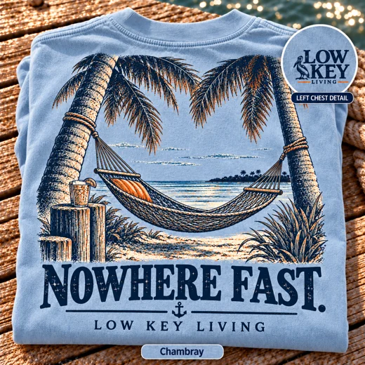 Nowhere Fast Comfort Colors tee