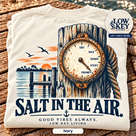Salt in the Air Comfort Colors tee