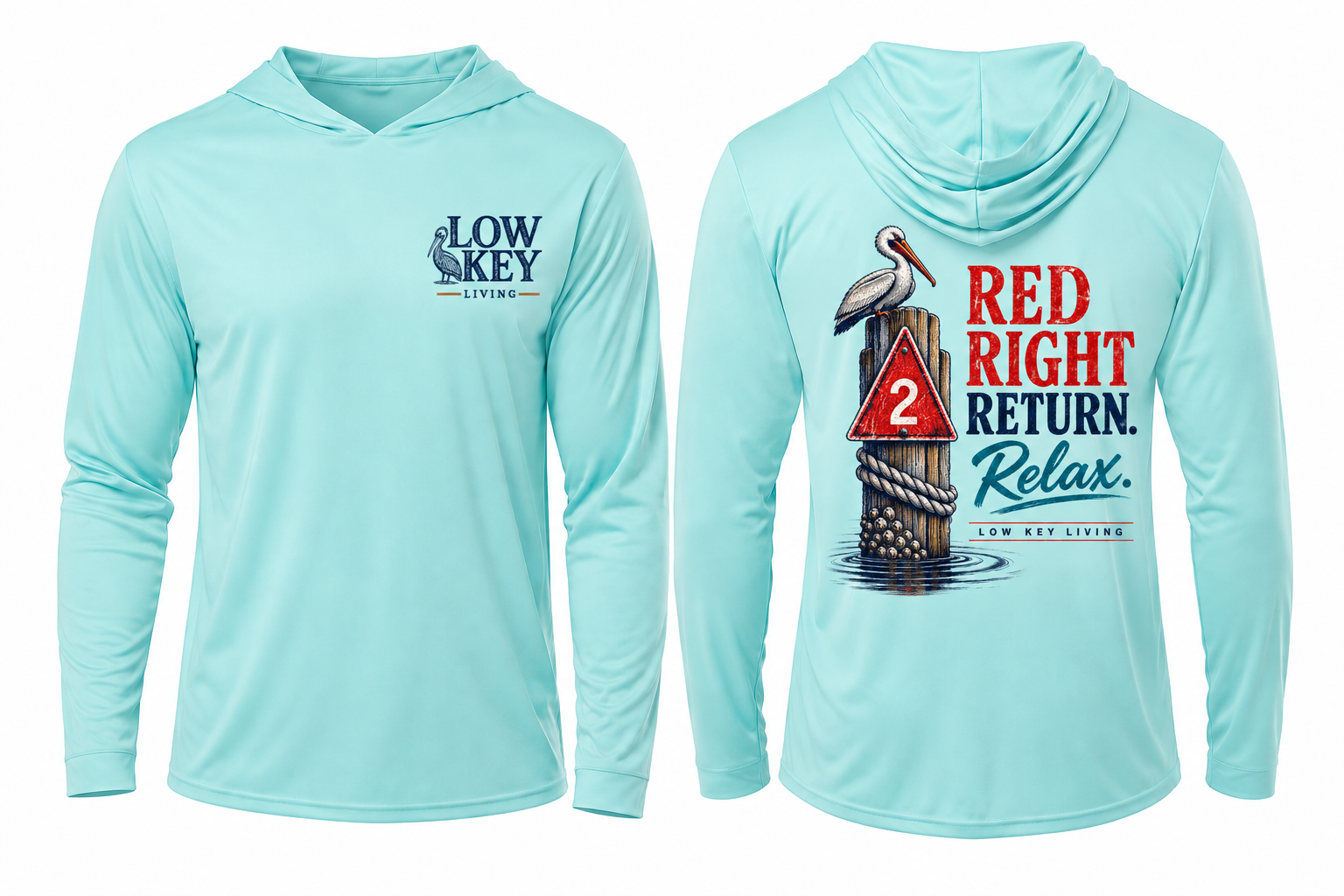 Red Right Return. Relax. — Hooded Performance