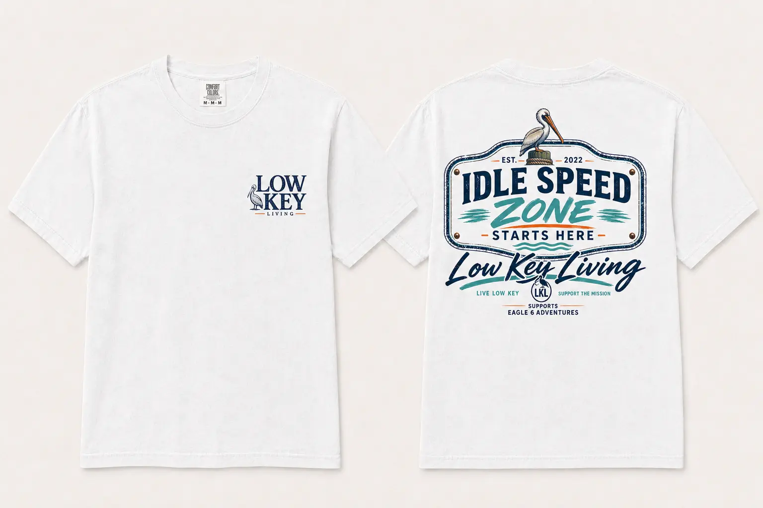 Idle Speed Zone Starts Here — Low Key Living
