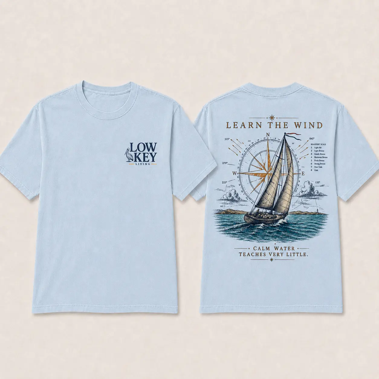 Learn the Wind Comfort Colors shirt in Chambray