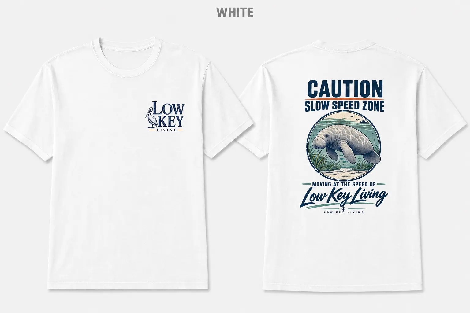 Caution Slow Speed Zone Comfort Colors tee