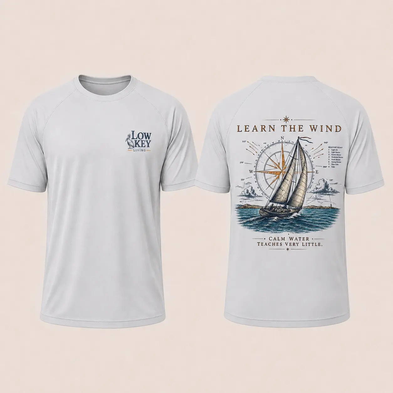 Learn The Wind short sleeve performance tee